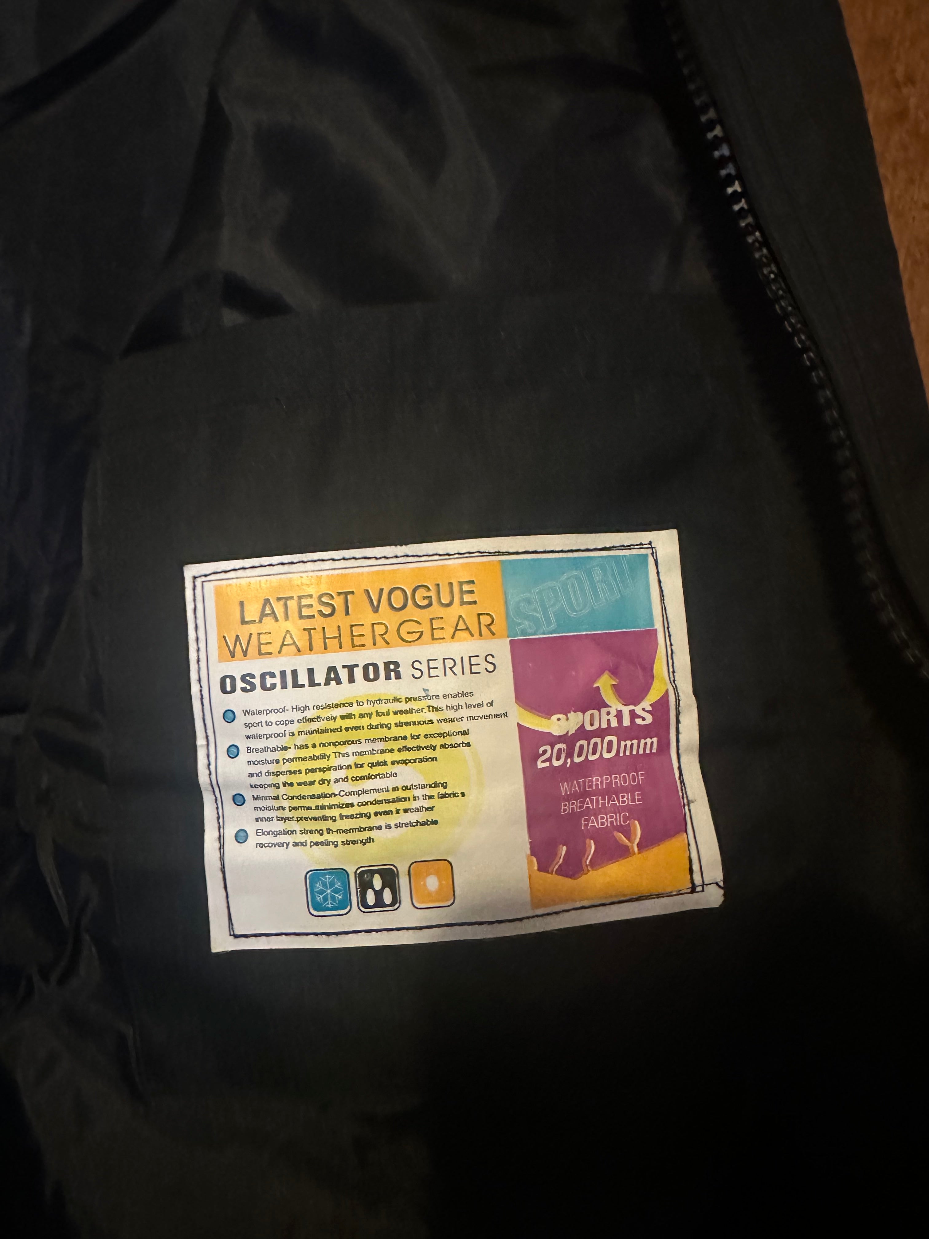 Official Waterproof Windbreaker