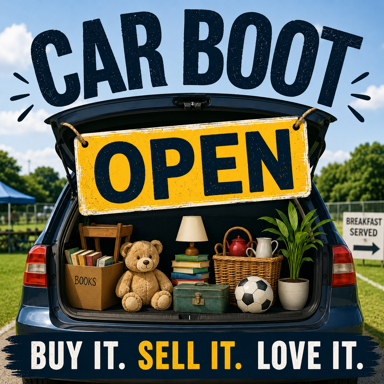 Car Boot Pre-Registration