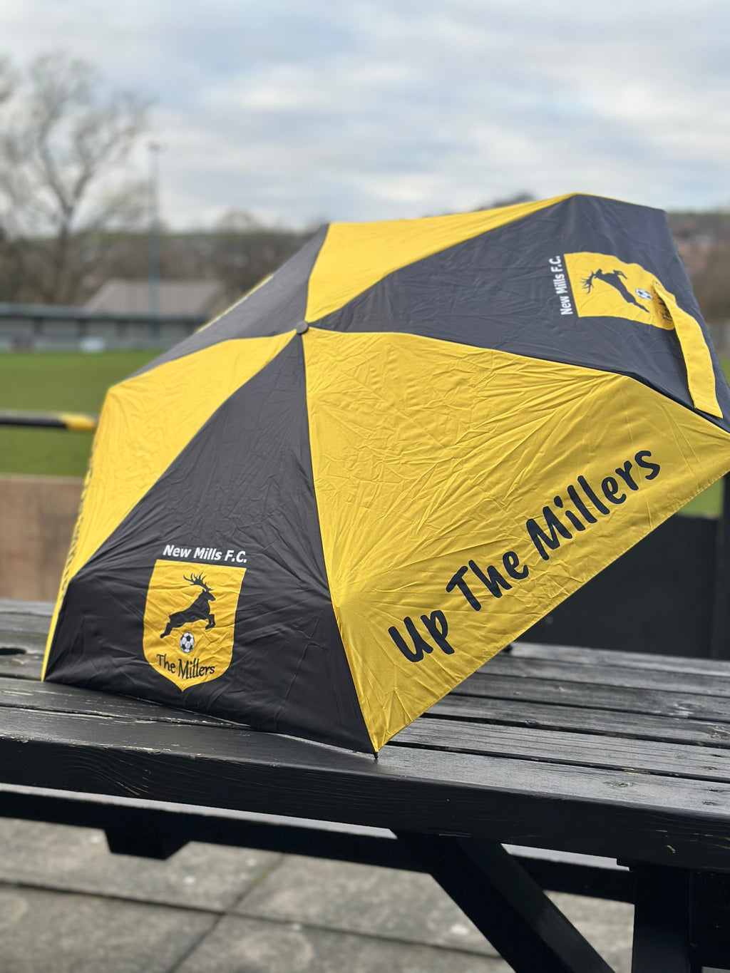 Official New Mills FC Pocket Umbrella